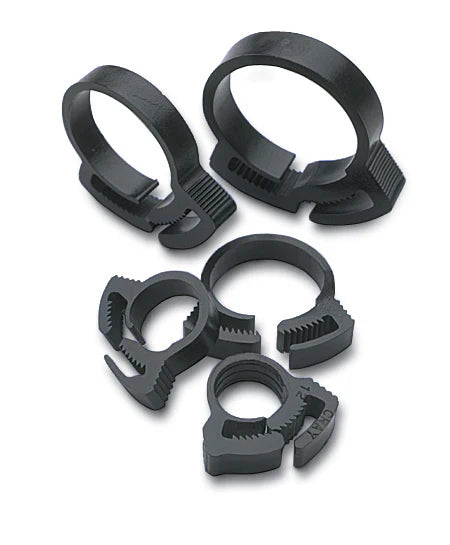 Two Little Fishies Plumbing Ratchet Clips – 3/4" (6 Pack)