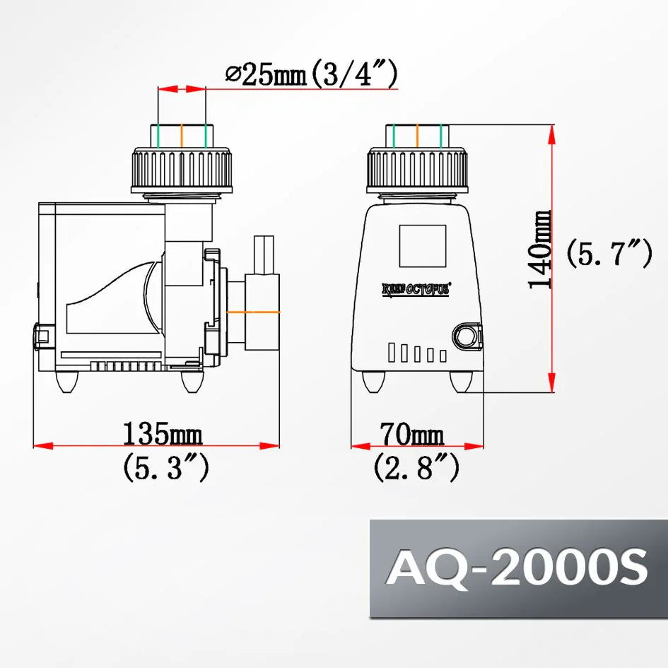 Reef Octopus AQ-2000S Skimmer Pump