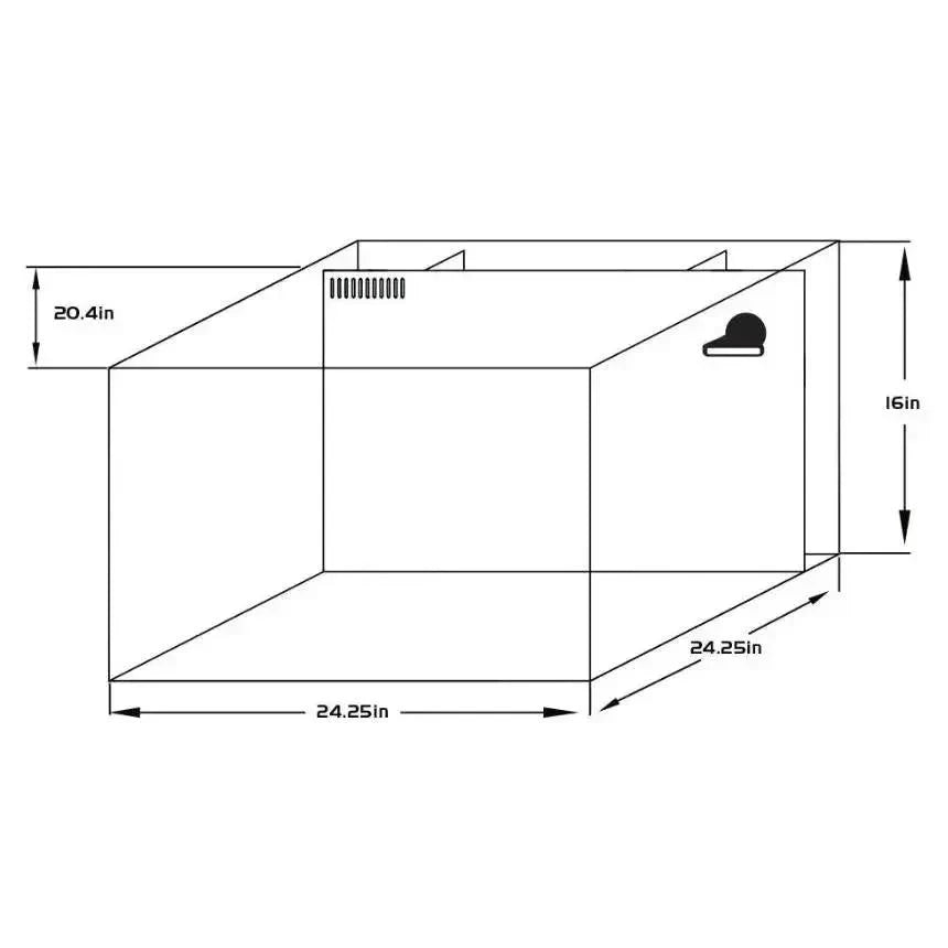 IceCap 38 Gal All-In-One Cube Aquarium