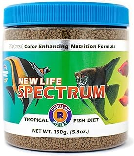 New Life Spectrum Tropical Sinking Pellets – 5.3oz Regular