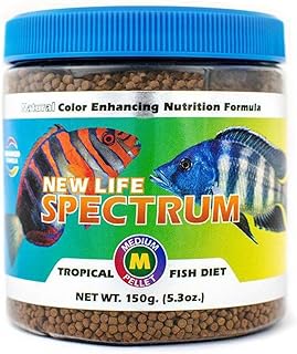 New Life Spectrum Tropical Sinking Pellets - 5.3oz Medium