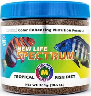 New Life Spectrum Tropical Sinking Pellets – 10.5oz Medium