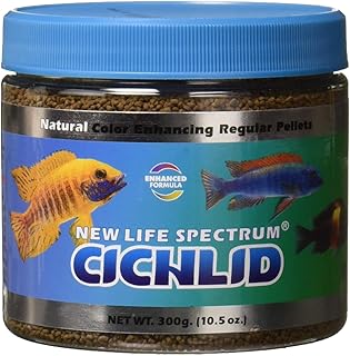 New Life Spectrum Cichlid Sinking Pellets - 10.5oz Regular
