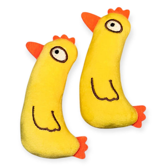 Crazy Birds Chicken Cat Nip Toy