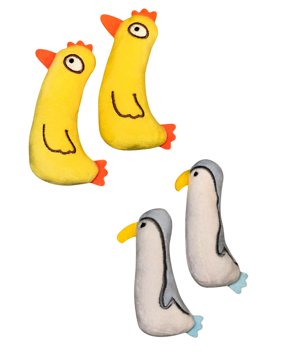 Crazy Birds Chicken Cat Nip Toy